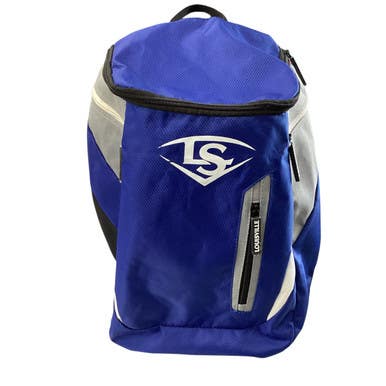 Used Louisville Slugger BACKPACK BB/SB Player Backpack Royal Blue 11760-S000079073