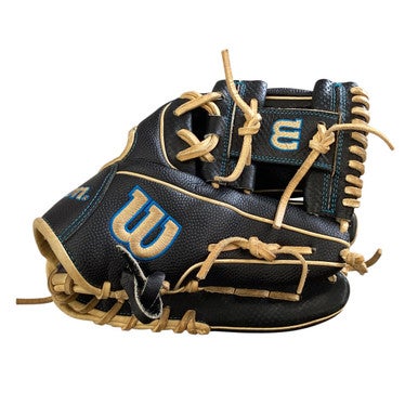 Used Wilson A2000 BB/SB Glove RH Throw Black 11 1/2" 11760-S000079031