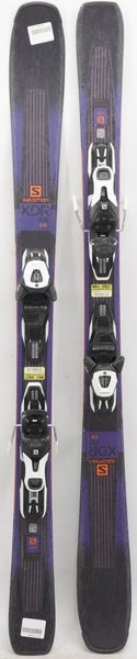 Salomon XDR 76 STR Adult Skis with Bindings - 140 cm Used