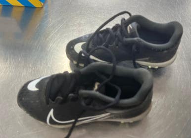 Used Nike CLEAT BB/SB Cleats Black Junior 01 11497-S000150445