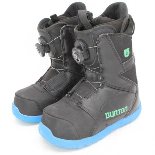 Burton Progression Boa Youth Snowboard Boots - Size 6 / Mondo 24 Used