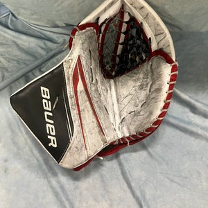 Red Int Bauer Vapor X5 Pro Goalie Glove Regular (Used)