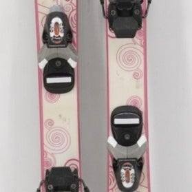 K2 Luv Bug Kids Skis with Bindings - 112 cm Used
