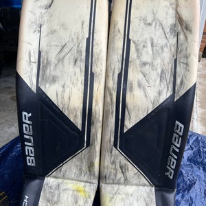 2023 XL Bauer MACH Goalie Leg Pads Pro Stock (Used)