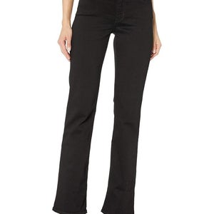 Levi's Classic Bootcut Jeans Womens 27X34 Black Denim Mid Rise Zip Fly QLW797