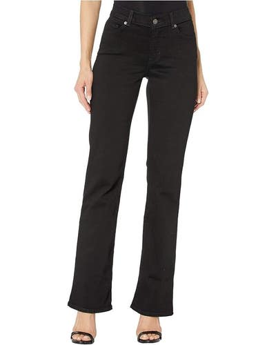 Levi's Classic Bootcut Jeans Womens 27X34 Black Denim Mid Rise Zip Fly QLW797