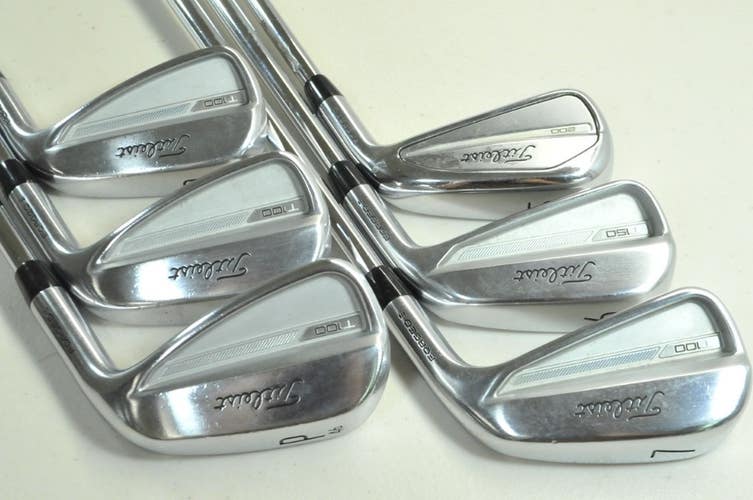 Titleist T100/T150/T200 2023 Combo 5-PW Iron Set Stiff RH Rifle 6.0 Steel 189954
