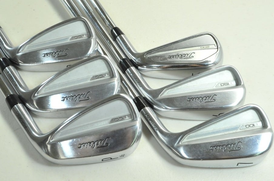 Titleist T100/T150/T200 2023 Combo 5-PW Iron Set Stiff RH Rifle 6.0 Steel 189954