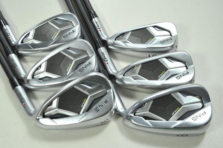 Ping G430 6-W,45* Iron Set Regular Flex Red Dot Right Alta CB Graphite # 198101