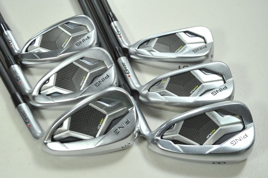 Ping G430 6-W,45* Iron Set Regular Flex Red Dot Right Alta CB Graphite # 198101