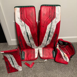 34" Bauer Supreme Shadow Regular Goalie Full Set Pro Stock (Used)