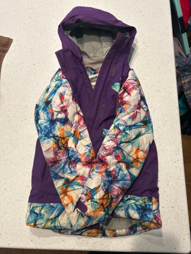 Purple Girls Size 10 Spyder Jacket (Used)