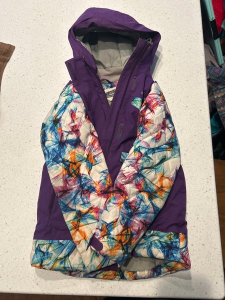Purple Girls Size 10 Spyder Jacket (Used)