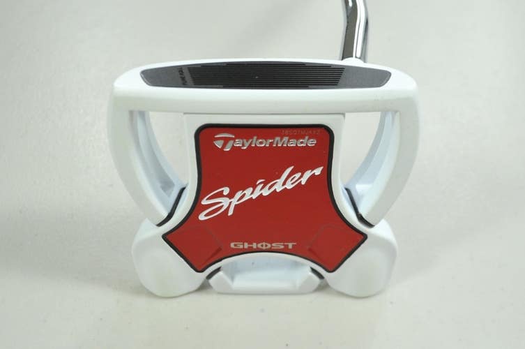 TaylorMade Spider Ghost White Double Bend 2024 34" Putter Right Steel # 199758