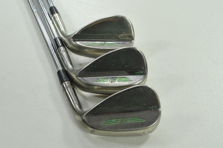 Titleist Vokey SM8/SM9 Brushed Steel 50*,54*,60* Wedge Set Right Steel # 199736