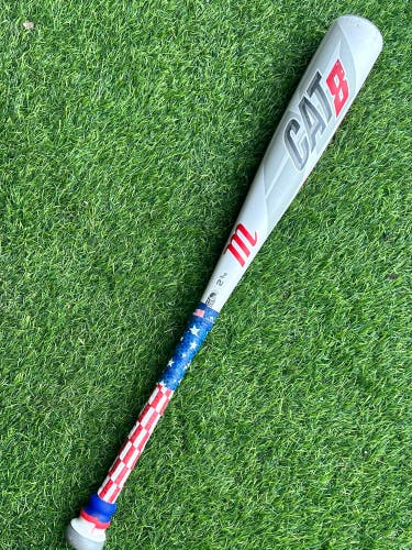 2018 Marucci CAT8 Alloy USSSA Certified Bat (-10) 17 oz 27" (Used)