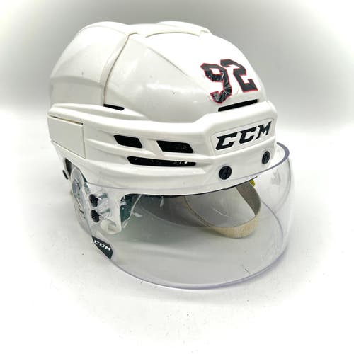 CCM Super Tacks X - Used Small Pro Stock Helmet (White)