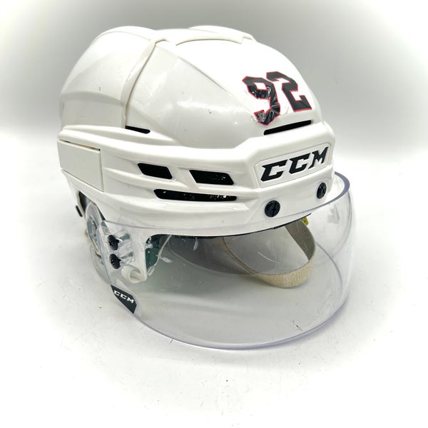CCM Super Tacks X - Used Small Pro Stock Helmet (White)