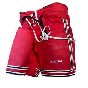 CCM HP35 - Used Medium +1" Pro Stock Hockey Pants (Red/Black/White)
