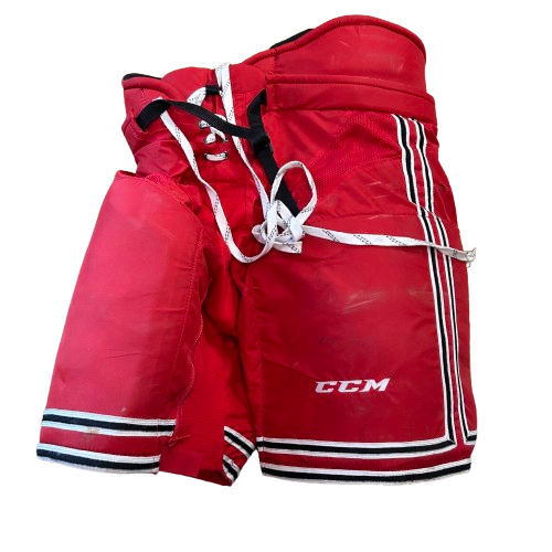 CCM HP35 - Used Medium +1" Pro Stock Hockey Pants (Red/Black/White)
