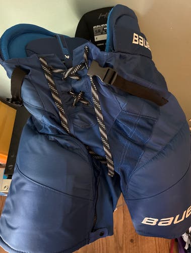 Senior Large Bauer HP Pro Hockey Pants Black