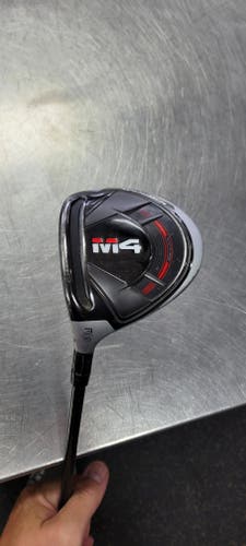 Used Taylormade M4 Mens Fairway Wood LH 3 Wood 11497-S000150427