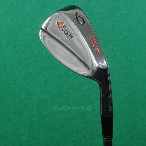 Wilson Staff Progressive Forged Single 9 Iron Factory Firestick 2.8 Steel Stiff