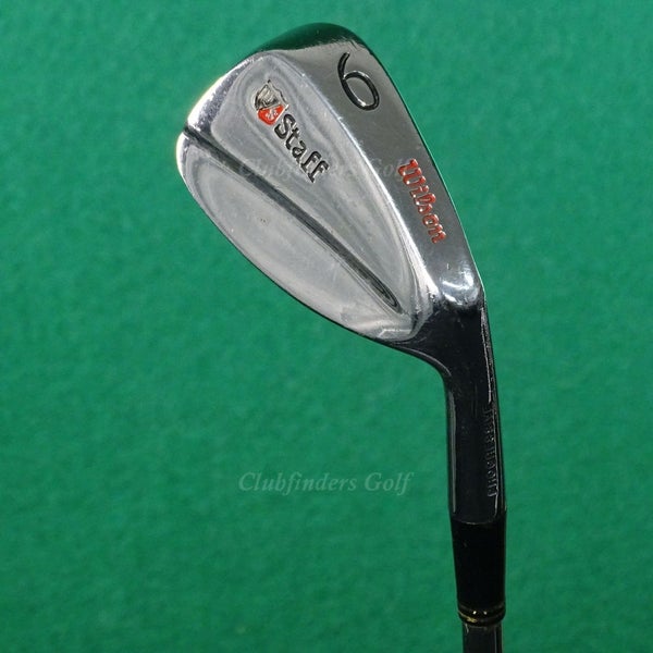 Wilson Staff Progressive Forged Single 9 Iron Factory Firestick 2.8 Steel Stiff