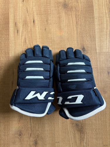 CCM Tacks 4 Roll Pro II Gloves 14"  (Used)