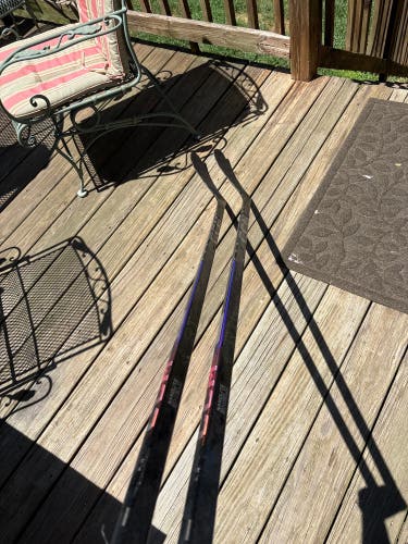 2 Senior CCM RibCor Trigger 9 Pro Left Hand Hockey Stick P28 (New)