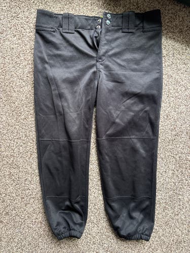 Black Women's Adult Medium Mizuno Game Pants (Used)
