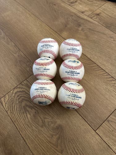 Rawlings Official Major League Baseballs (Used)