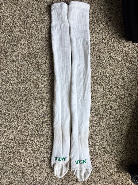 White softball socks