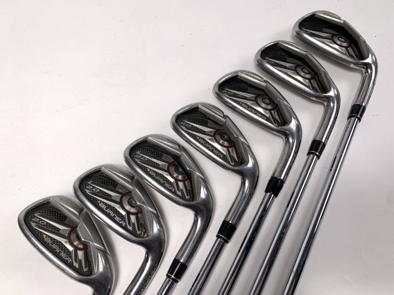 TaylorMade Burner 2.0 Iron Set 4-PW Burner 2.0 Regular Steel Mens RH