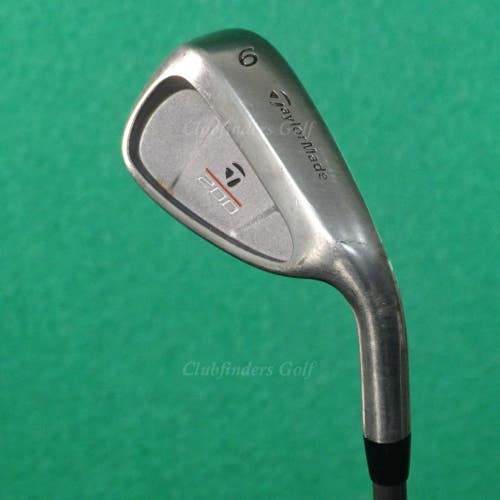 TaylorMade 200 Steel Single 9 Iron Factory S-90 Graphite Stiff
