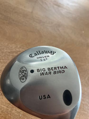 Women's 1991 Callaway Big Bertha Right Handed Driver Ladies Flex 11 Loft (Used)