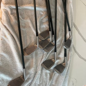 Men's 2000 Warrior Warrior Custom Golf Right Handed Iron Set Regular Flex  Graphite Shaft (Used)