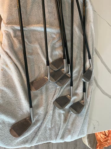Men's 2000 Warrior Warrior Custom Golf Right Handed Iron Set Regular Flex  Graphite Shaft (Used)