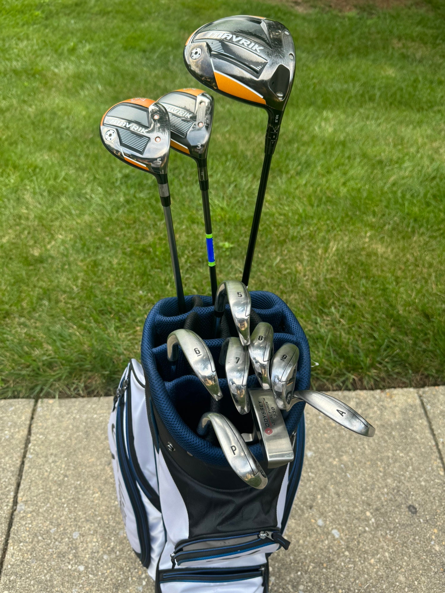Callaway Mavrik Complete Set Full Set Stiff Flex Right Handed  display picture 1