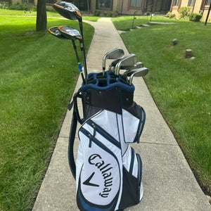Callaway Mavrik Complete Set Full Set Stiff Flex Right Handed