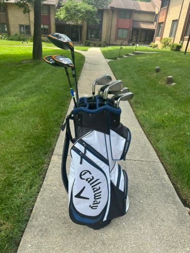 Callaway Mavrik Complete Set Full Set Stiff Flex Right Handed