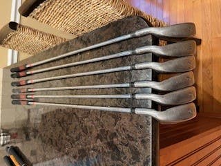 Men's TaylorMade Rac HT Left-Handed Iron Set Regular Flex Steel Shaft (Used)