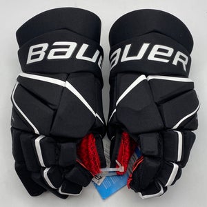 NEW Bauer Vapor Velocity Gloves, Black/White, 15”