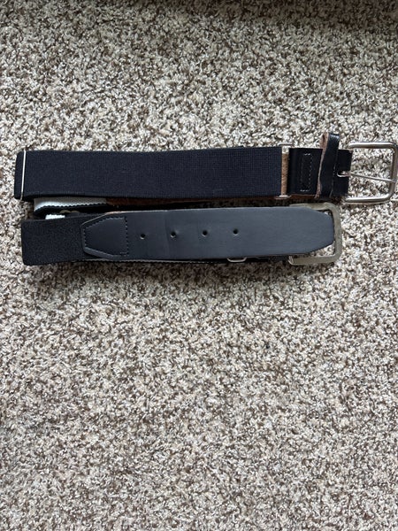 Black Softball Belt
