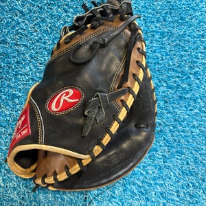 Rawlings Heart of the Hide RH Catcher's Baseball Glove 33" (Used)
