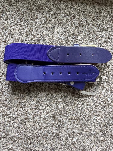 Purple Softball Belt