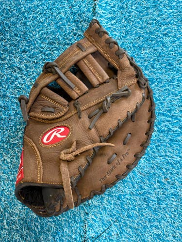 Brown Rawlings Player Preferred RH First Base Baseball Glove 12.5" (Used)