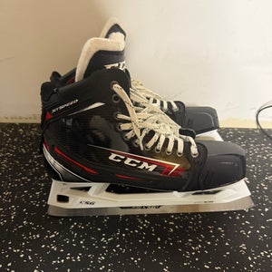 2019 CCM Jetspeed FT2 Hockey Goalie Skates Regular Width Pro Stock 10.5 (New)