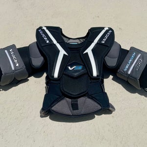 M\L Vaughn Velocity V9 Goalie Chest Protector  (Used)