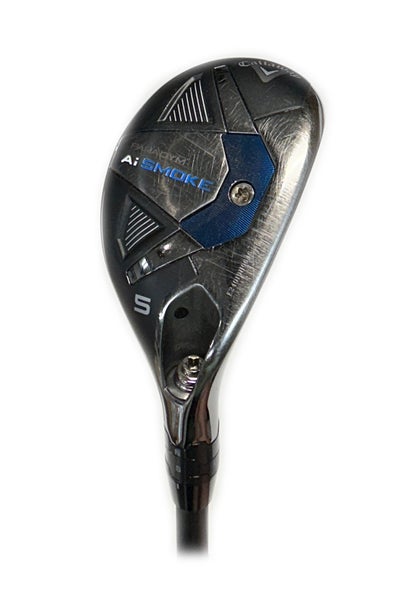 Callaway Paradym Ai Smoke 24* 5 Hybrid/Rescue Graphite Cypher Sixty 5.5 Regular